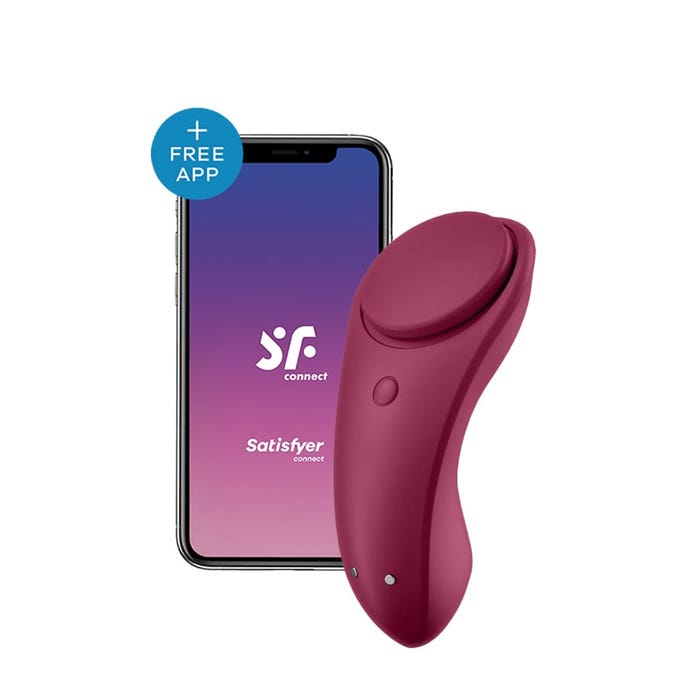 Sexy Secret - Panty Vibrator by Satisfyer - Vegan Vibrator - Bold Humans - App-controlled, Couple vibrator, External vibrator, SALE, Toy, Vibrator, Waterproof